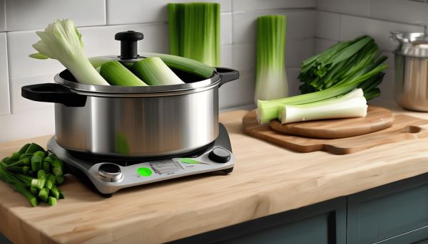 Optimiser le temps de cuisson des poireaux à la cocotte-minute
